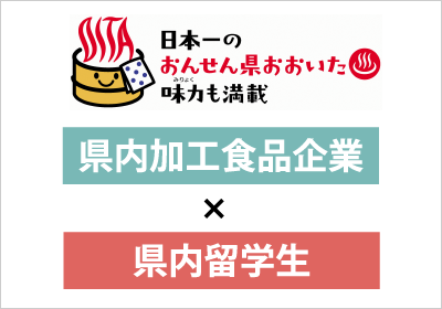 大分県内加工食品企業 × 県内留学生