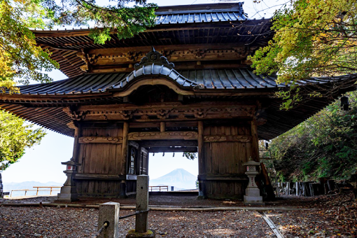 随身門（額縁富士）