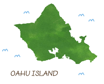 オアフ島MAP