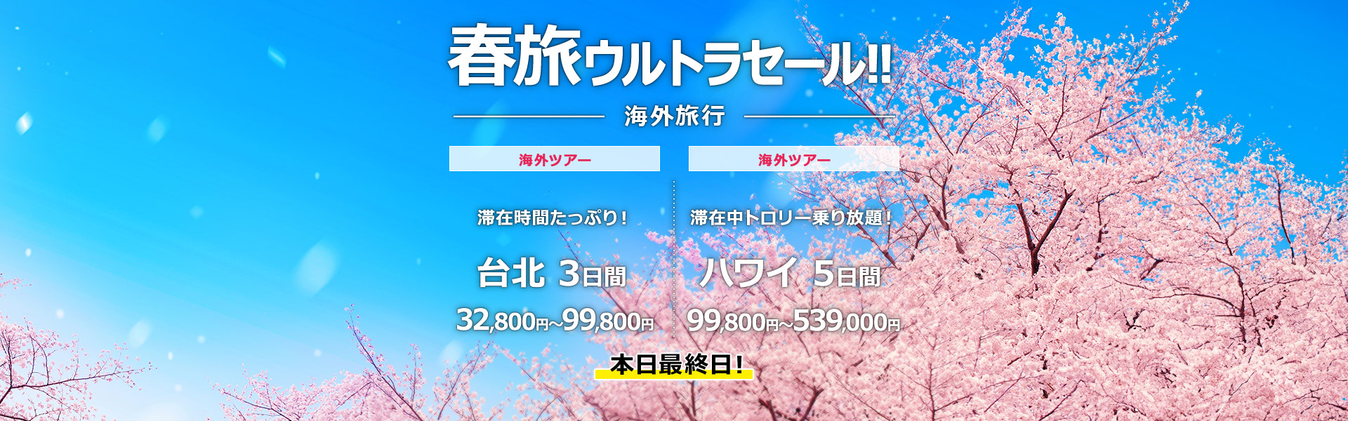 春旅ウルトラセール