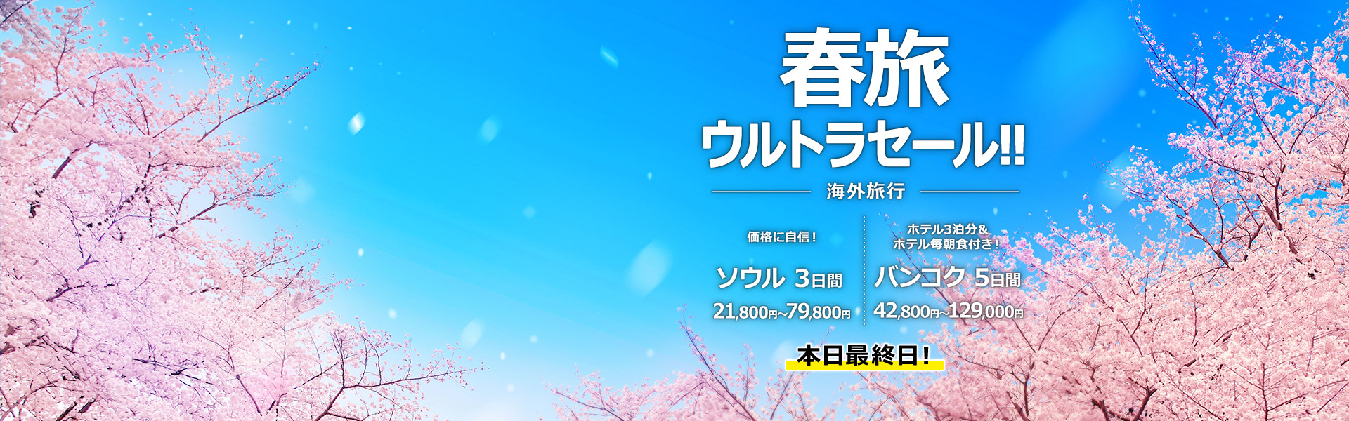 春旅ウルトラセール