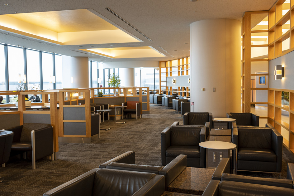 香港国際空港　ビジネスクラスラウンジ