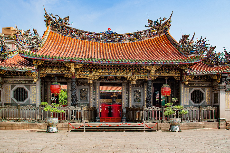 台湾観光_龍山寺