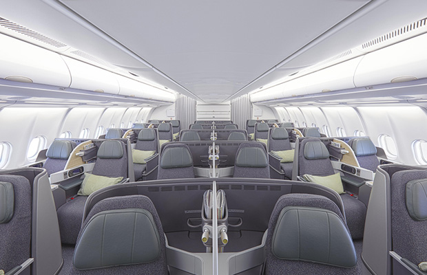 エバー航空　シート一例