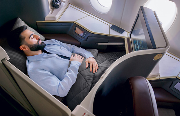 エティハド航空ビジネスクラス シート一例