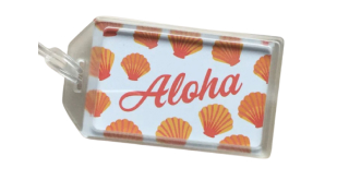 【Matsumoto Studio】ALOHA SUNRISE SHELLS LUGGAGE TAG