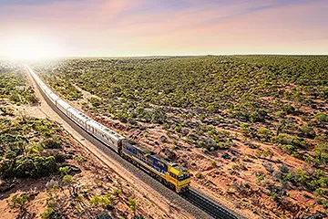 インディアン・パシフィック号のイメージ写真