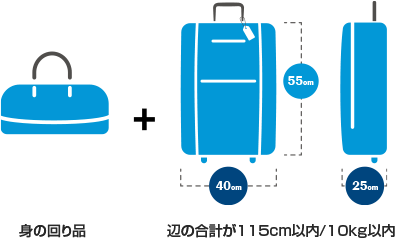 機内持ち込み