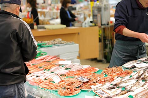 近江町市場（金沢市）