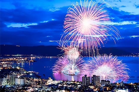 諏訪湖（諏訪市）