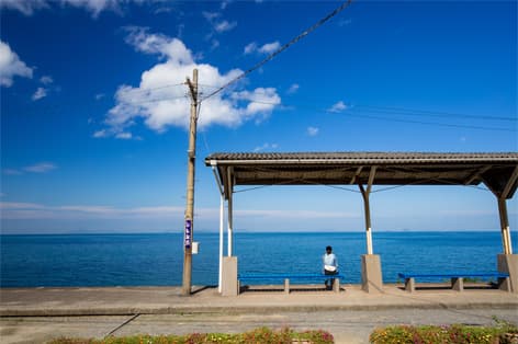 下灘駅（伊予市）