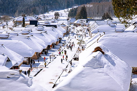 南会津郡・大内宿