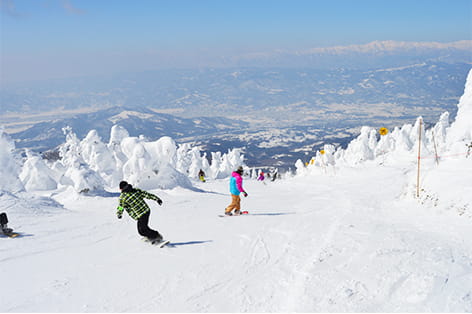 蔵王温泉スキー場（山形市）