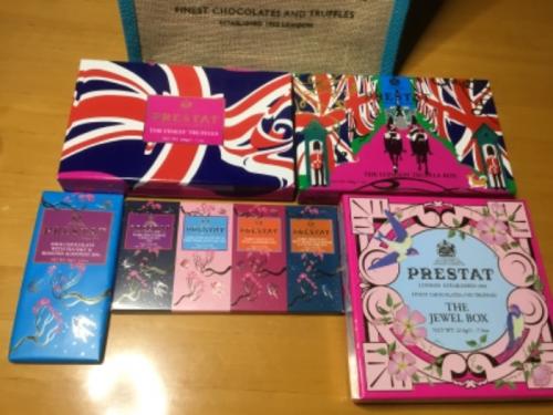 チョコレート全部届きました。 チョコレート全部届きました。