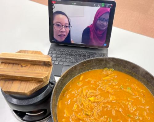 美味しいカレーができました！