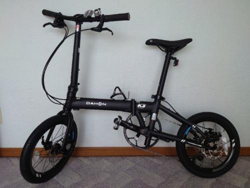 大満足、DAHON K3 plus(kaa693)啞黑色特別版