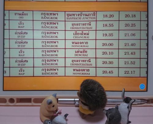 アユタヤ鉄道の旅