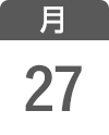 4月27日（月）