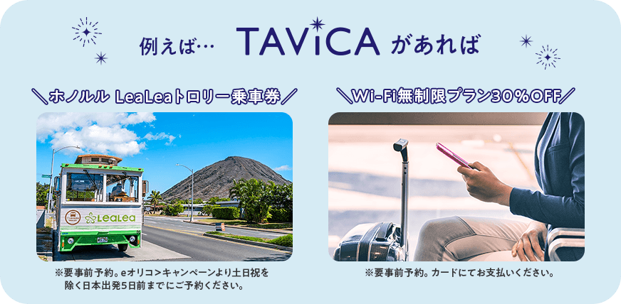 例えばTAViCAがあれば...