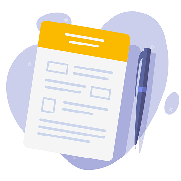 イラスト 申し込む