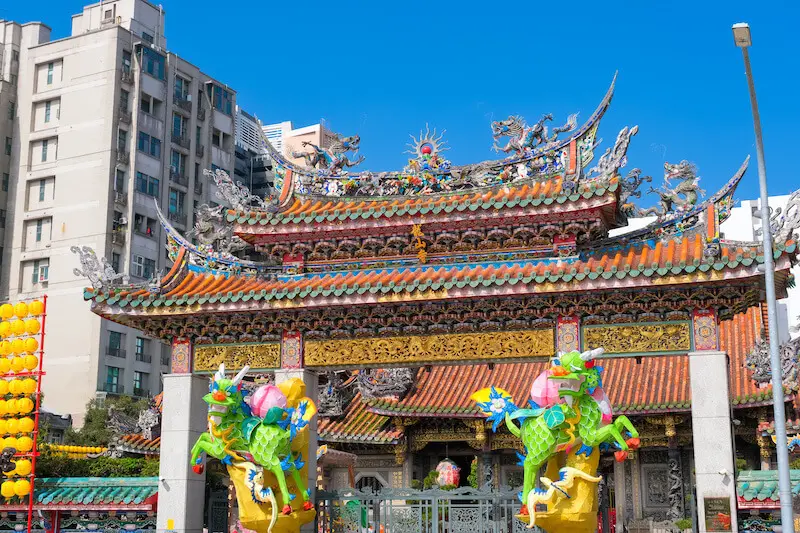 龍山寺（ロンシャンスー）