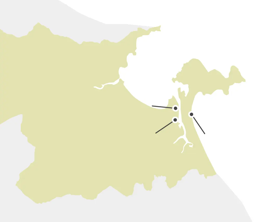 ダナンのマップ