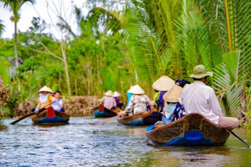 メコン川クルーズ体験