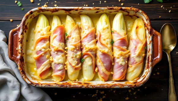 チコリのグラタン