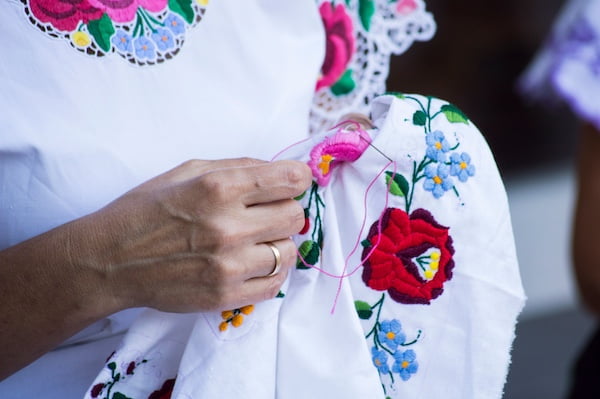 世界的に有名な刺繍