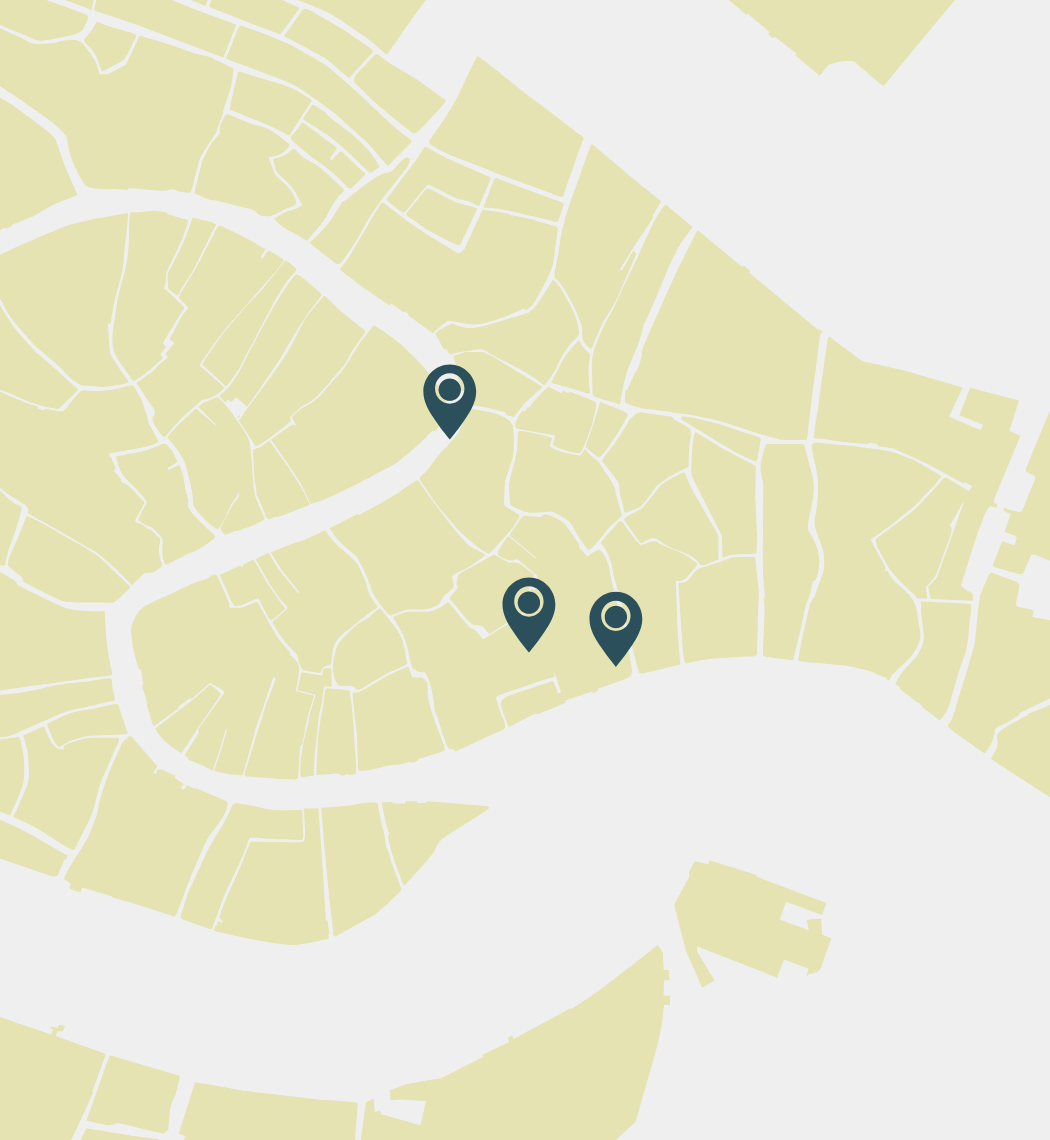 ベネチアのマップ