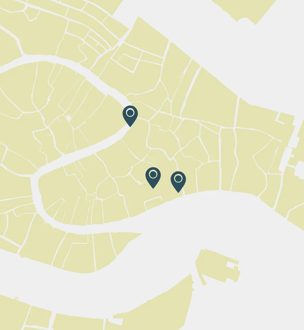 ベネチアのマップ