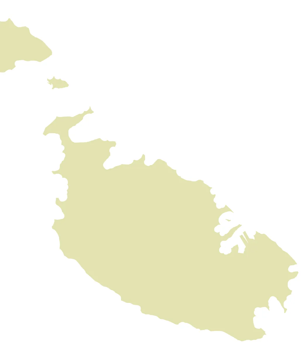 マルタのマップ