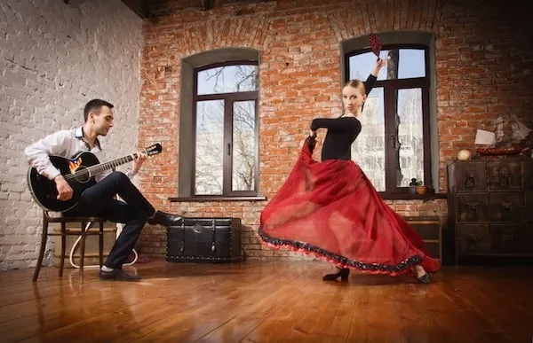 フラメンコ鑑賞で優雅な夜