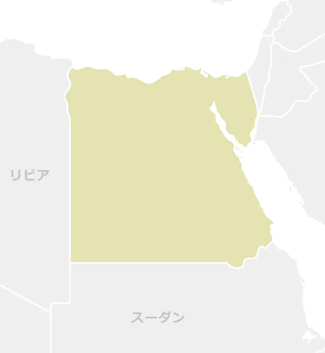 エジプトのマップ