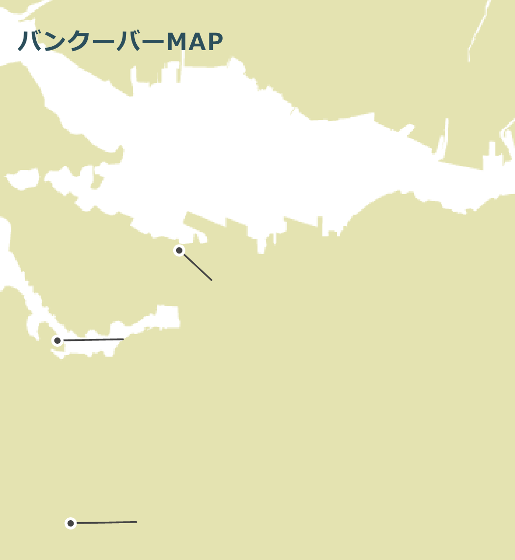 バンクーバーのマップ