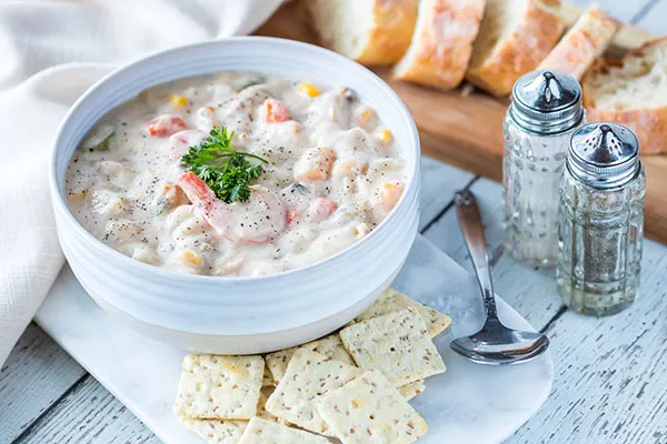 クラムチャウダー