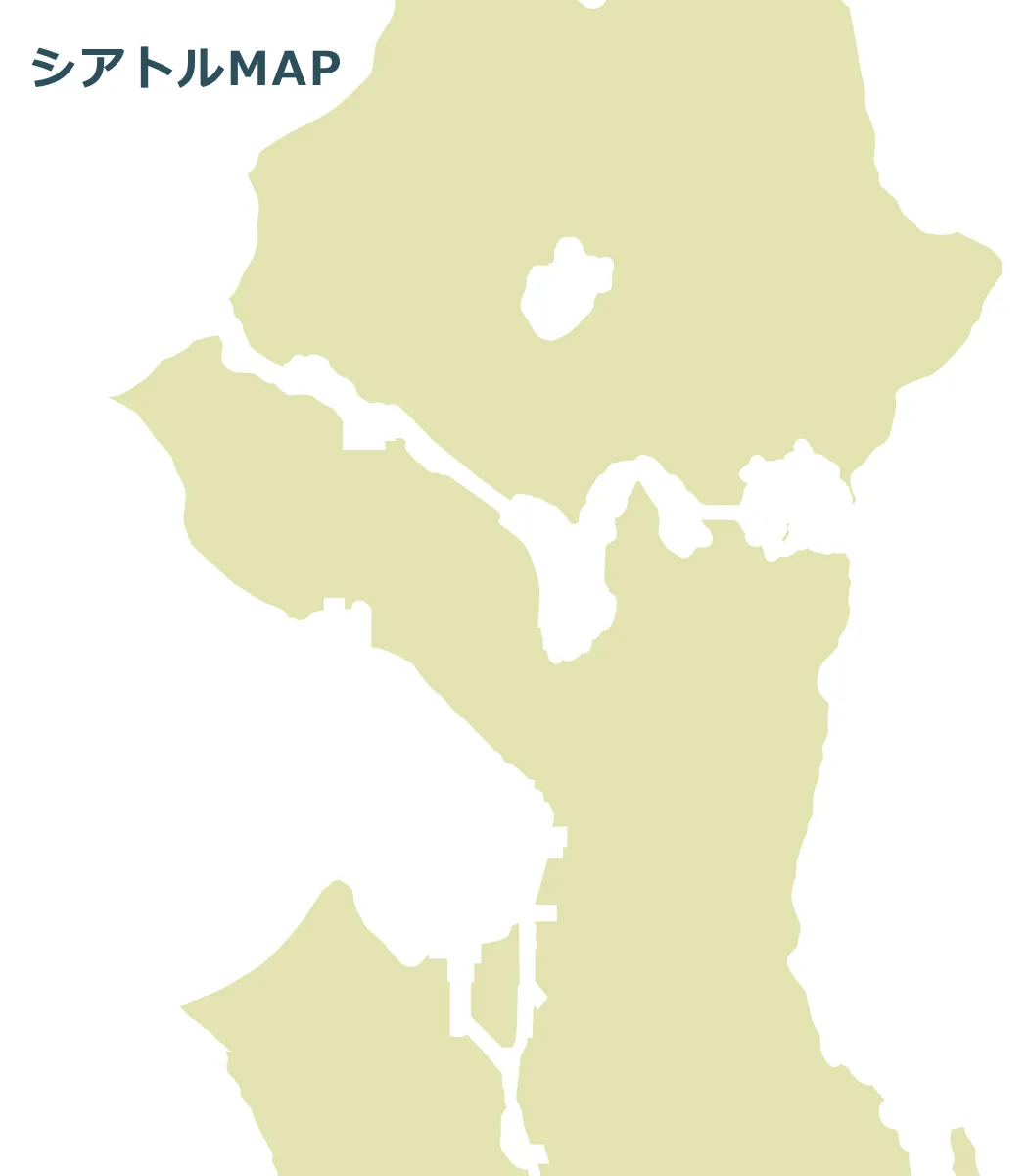シアトルのマップ