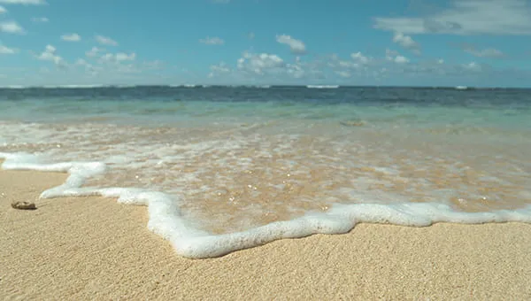 小さな潮の干満