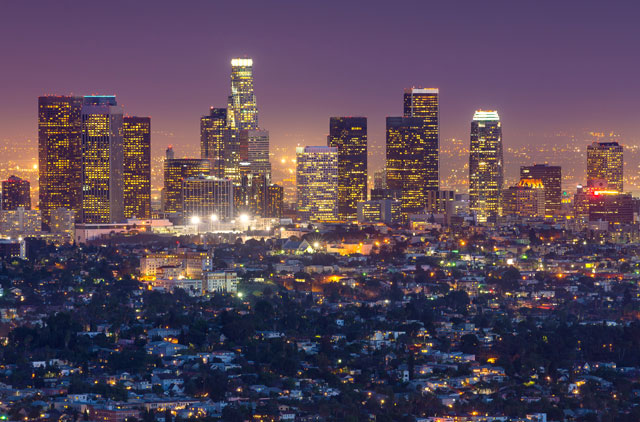 グリフィス天文台からの夜景