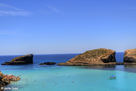 コミノ島ブルーラグーン