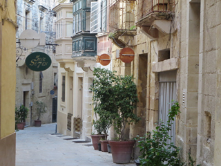 ヴァレッタ街並み