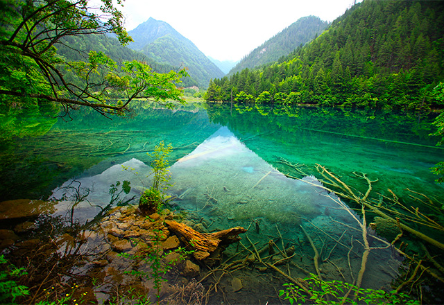 九寨溝・鏡海