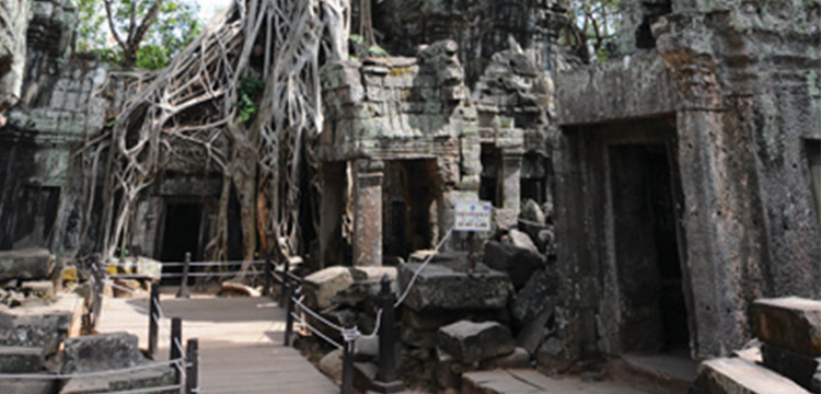 写真:タ・プロム寺院