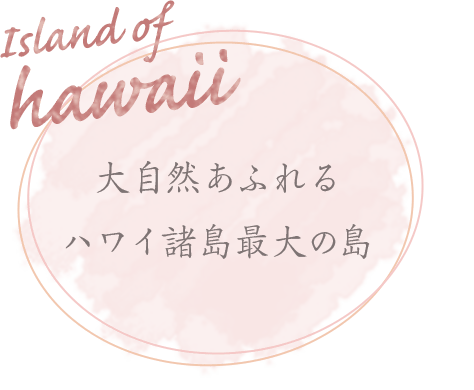 大自然あふれるハワイ諸島最大の島