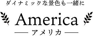 ダイナミックな景色も一緒に アメリカ