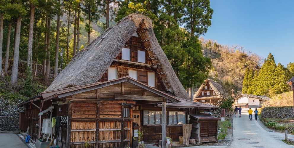 白川郷五箇山の合掌造り集落