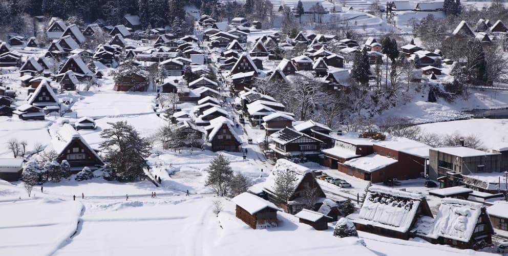 白川郷五箇山の合掌造り集落