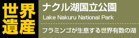 ナクル湖国立公園 フラミンゴが生息する世界有数の湖