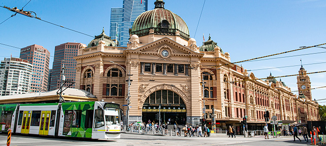 フリンダース・ストリート駅(イメージ)