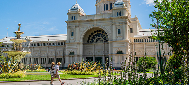 【世界文化遺産】ロイヤル・エキシビション・ビル&カールトン庭園(イメージ)